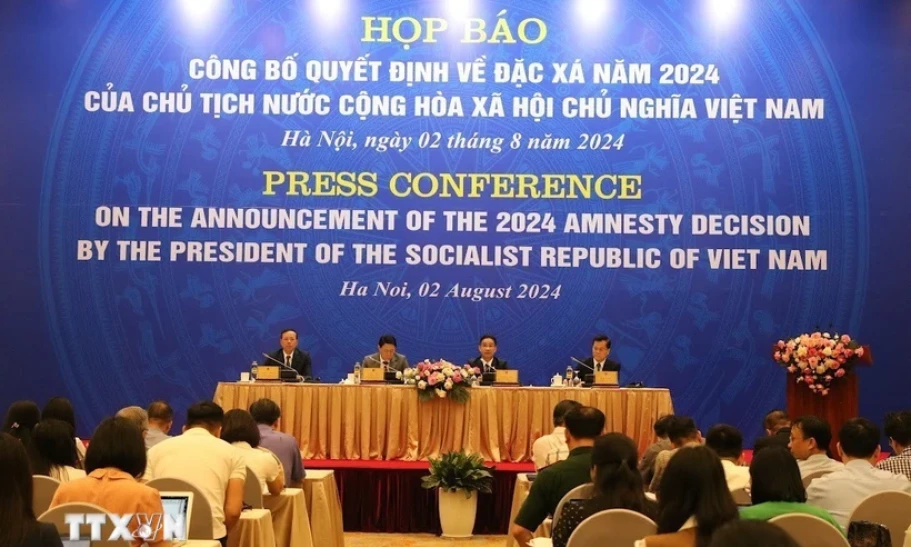 Đặc xá năm 2024 bảo đảm đúng đối tượng, không để xảy ra tiêu cực, sai sót