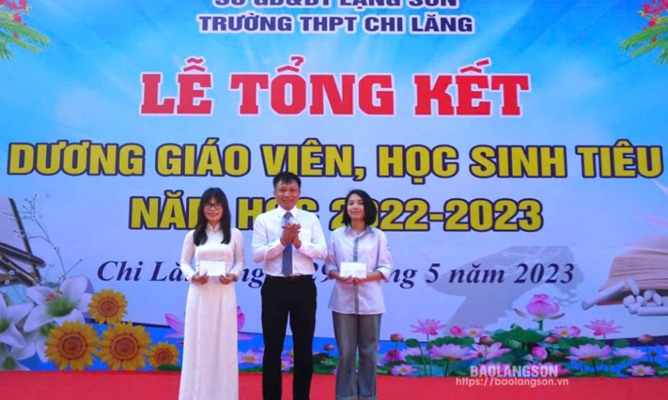 Trường THPT Chi Lăng: Thực hiện tốt công tác khuyến học, khuyến tài