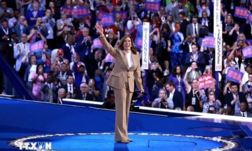 Bà Kamala Harris cảm ơn những đóng góp của Tổng thống Joe Biden