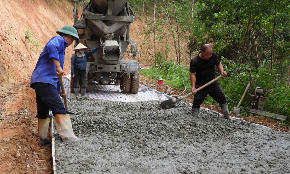 Phát triển giao thông nông thôn: Đổi thay từ thực hiện Nghị quyết 12 của HĐND tỉnh