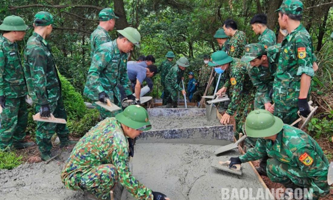 Đồn Biên phòng Thanh Lòa “dân vận khéo” bảo vệ biên cương vững chắc