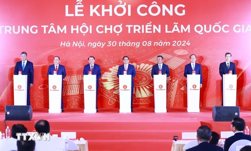 Khởi công Trung tâm Hội chợ Triển lãm Quốc gia - "kỳ quan mới" của Hà Nội