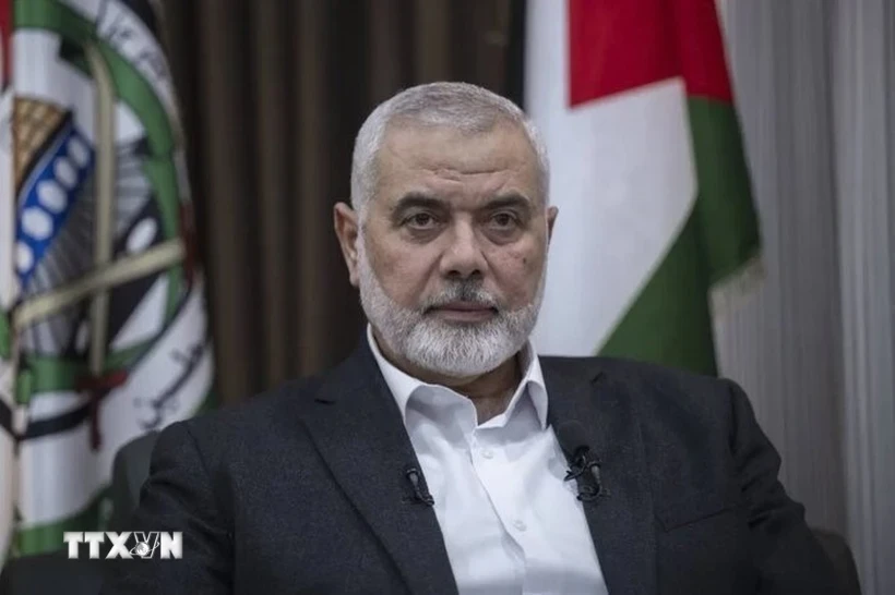 Lãnh đạo chính trị Phong trào Hồi giáo Hamas Ismail Haniyeh. (Ảnh: IRNA/TTXVN)