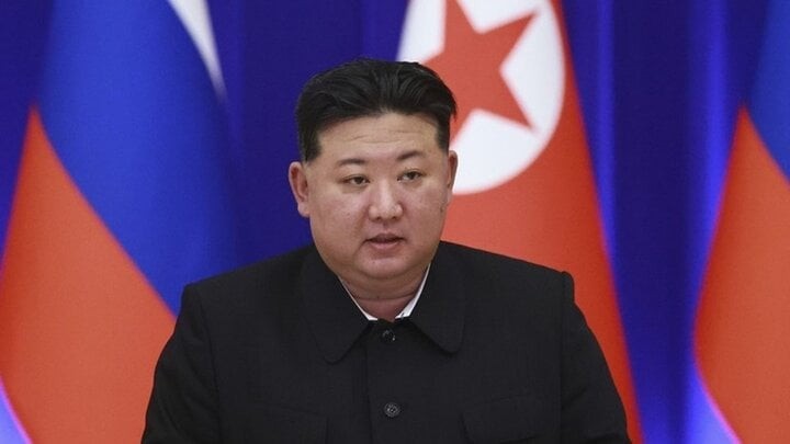 Nhà lãnh đạo Triều Tiên Kim Jong-un. 