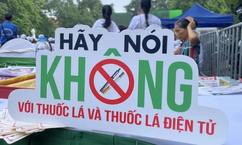 Hãy nói không để ngăn chặn tác hại của thuốc lá.