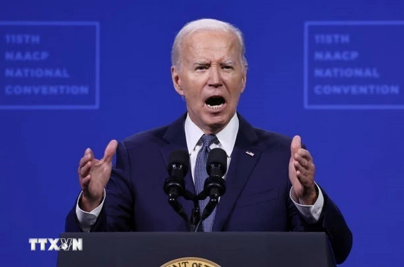 Tổng thống Mỹ Joe Biden. Ảnh: Getty Images/ TTXVN