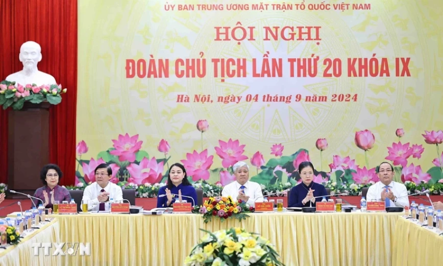 Hội nghị Đoàn Chủ tịch Ủy ban Trung ương Mặt trận Tổ quốc Việt Nam lần thứ 20