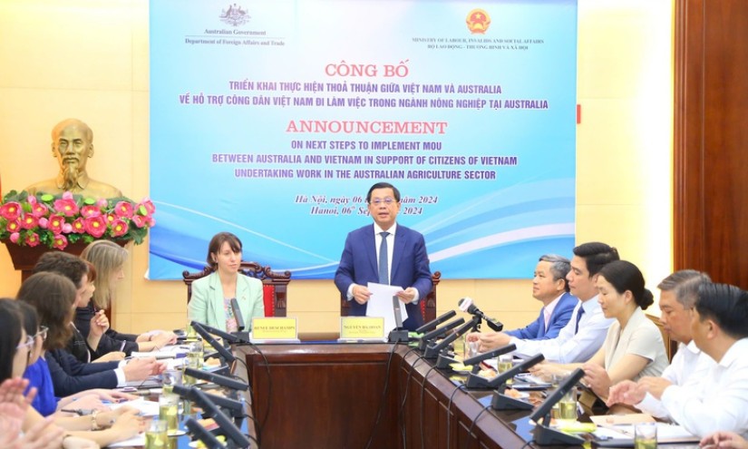 Cơ hội cho 1.000 lao động Việt Nam làm việc tại Australia