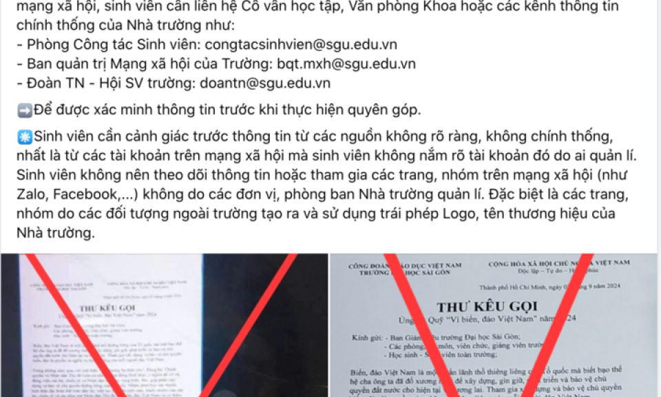 Cảnh báo chiêu trò lợi dụng kêu gọi từ thiện lừa đảo sinh viên