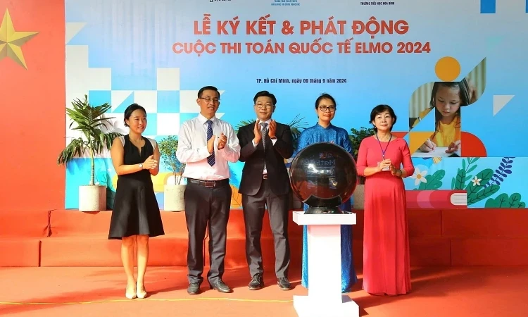 Lần đầu tổ chức Cuộc thi Toán Quốc tế ELMO 2024 tại Việt Nam