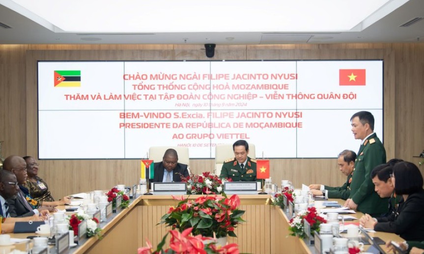 Tổng thống Filipe Jacinto Nyusi mong muốn Viettel đào tạo cho Mozambique chuyên gia công nghệ