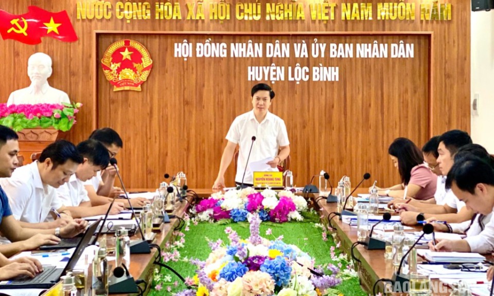 Ủy ban MTTQ tỉnh giám sát việc thực hiện quy định của pháp luật về tiếp công dân, giải quyết khiếu nại, tố cáo tại huyện Lộc Bình