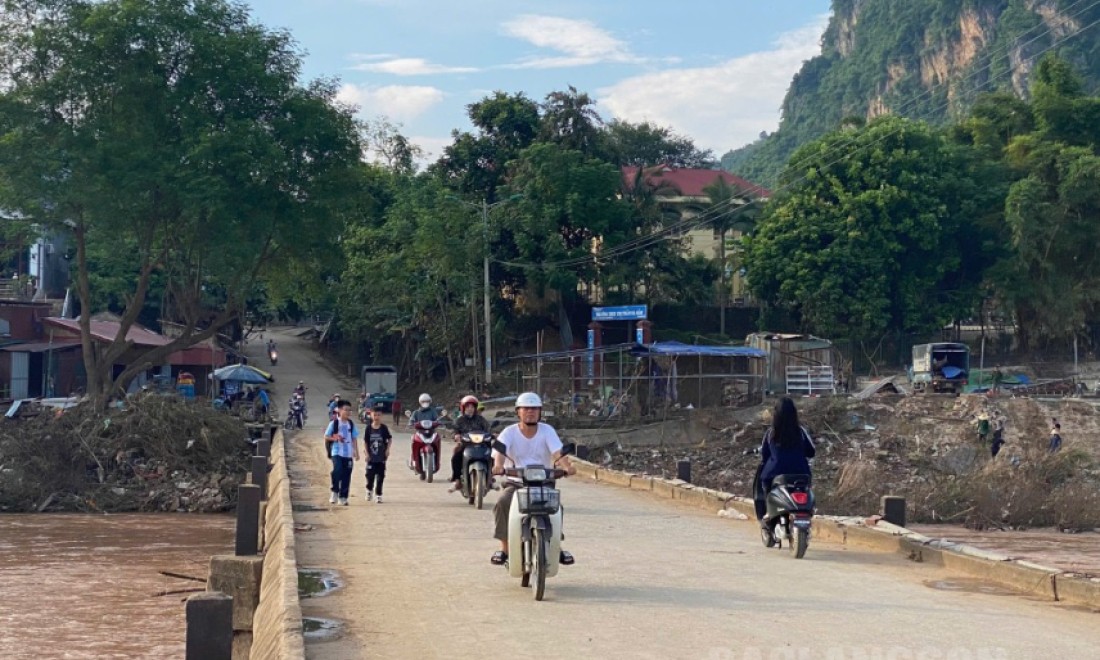 Văn Lãng: Nguy cơ mất an toàn từ cầu tràn xuống cấp