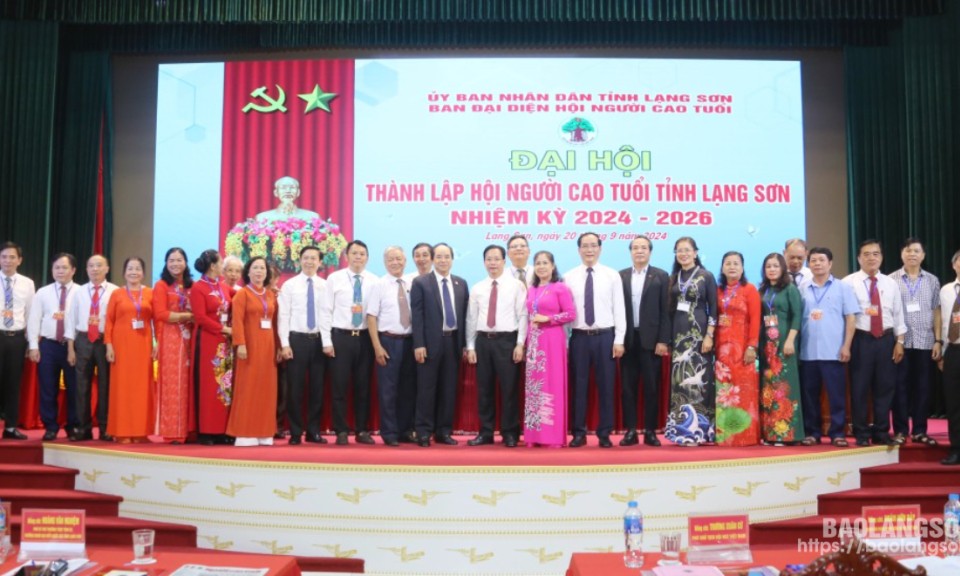 Đại hội thành lập Hội Người cao tuổi tỉnh nhiệm kỳ 2024 – 2026