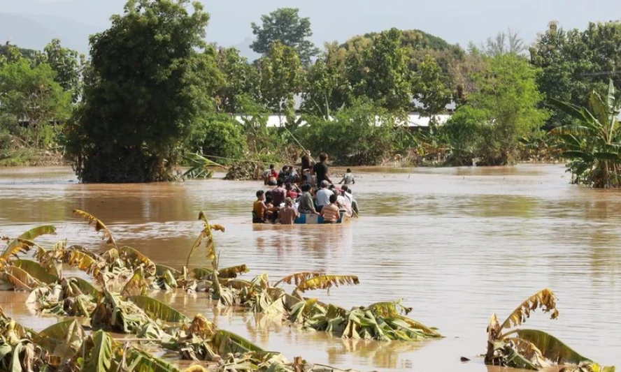 Số người chết vì lũ lụt hậu bão Yagi ở Myanmar tăng lên 384 người