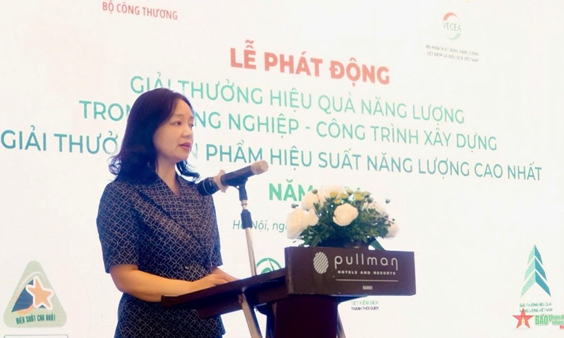 Phát động Giải thưởng Hiệu quả năng lượng trong công nghiệp-công trình xây dựng năm 2024