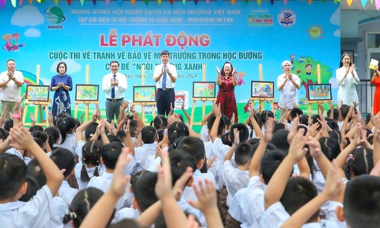 Phát động cuộc thi vẽ tranh về bảo vệ môi trường trong học đường