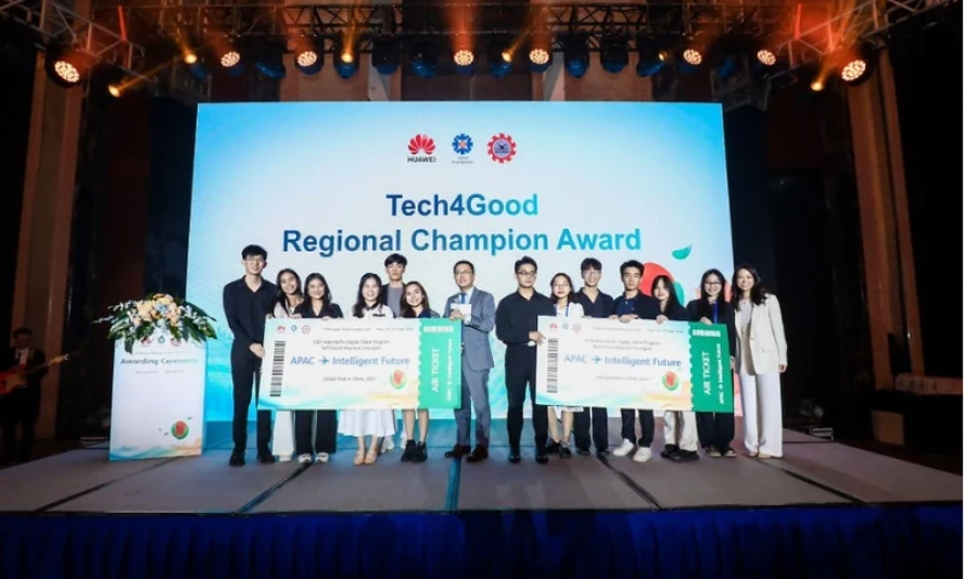 hỗ trợ tìm kiếm người gặp nạn trong lũ lụt của Việt Nam giành giải nhất Tech4Good châu Á-Thái Bình Dương