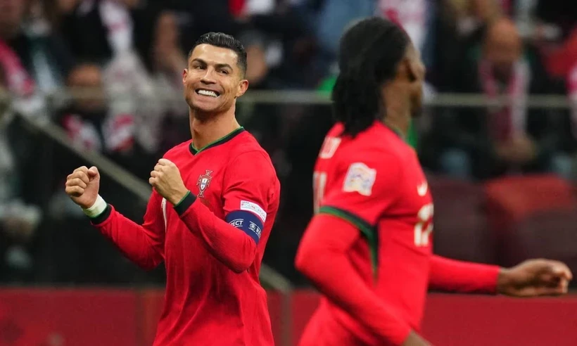 Ronaldo tiếp tục ghi bàn giúp Bồ Đào Nha chiến thắng. (Nguồn: Reuters)