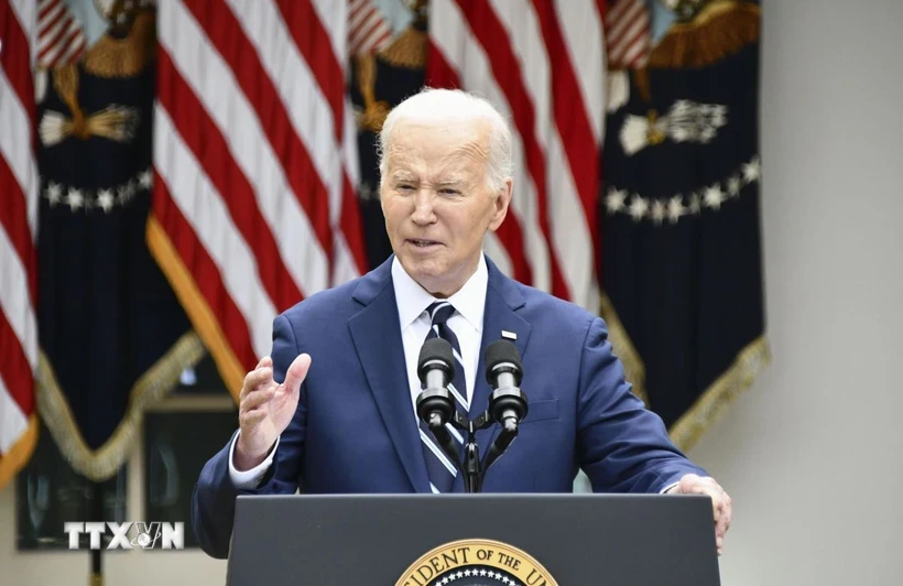 Tổng thống Mỹ Joe Biden. (Nguồn: AFP/TTXVN)