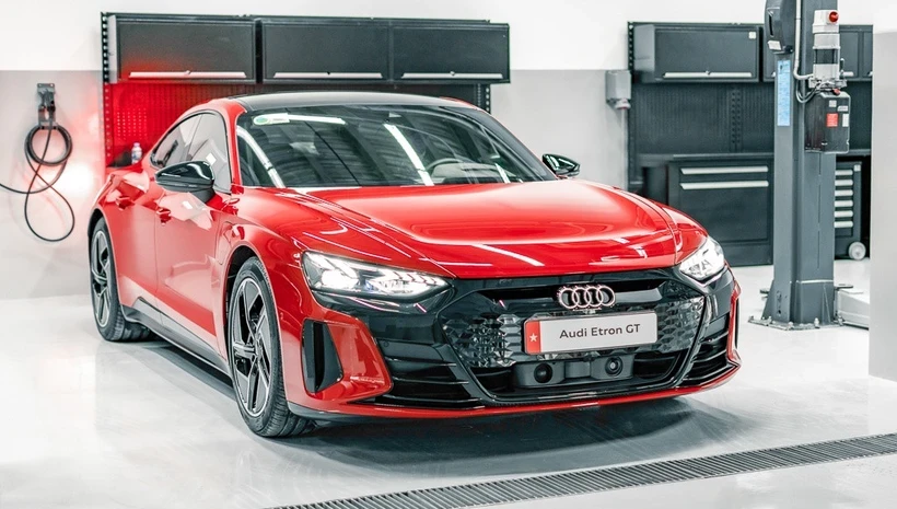 Hình ảnh mẫu xe điện Audi e-tron GT. (Ảnh nguồn: Audi Việt Nam)