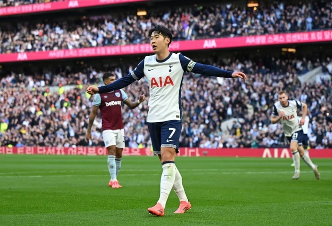 Son Heung-min trở lại ấn tượng để giúp Tottenham chiến thắng. (Nguồn: Getty Images)