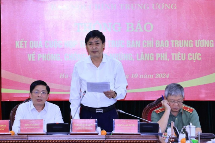  Phó Trưởng Ban Nội chính Trung ương Nguyễn Hữu Đông.