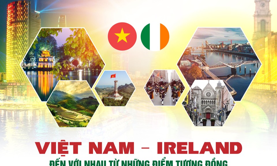 Việt Nam – Ireland: Đến với nhau từ những điểm tương đồng