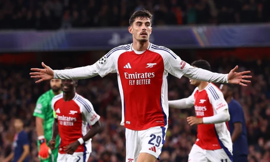 Champions League: Arsenal hạ PSG, các 'ông lớn' thắng tưng bừng