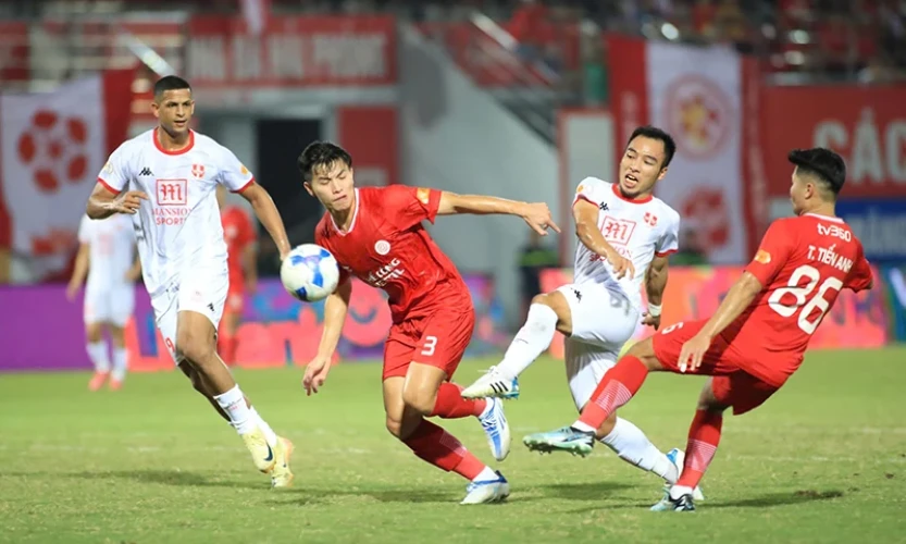 bóng đá LPBank V.League 1- 2024/2025 Đông Á: Thanh Hóa vươn lên ngôi đầu, Thể Công Viettel vào tốp năm