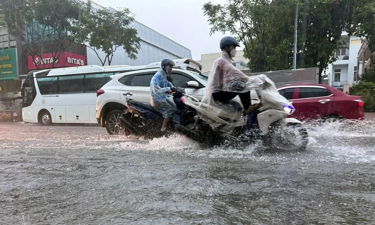 Ngày 7/10, cảnh báo mưa lớn từ nam Nghệ An đến Quảng Ngãi