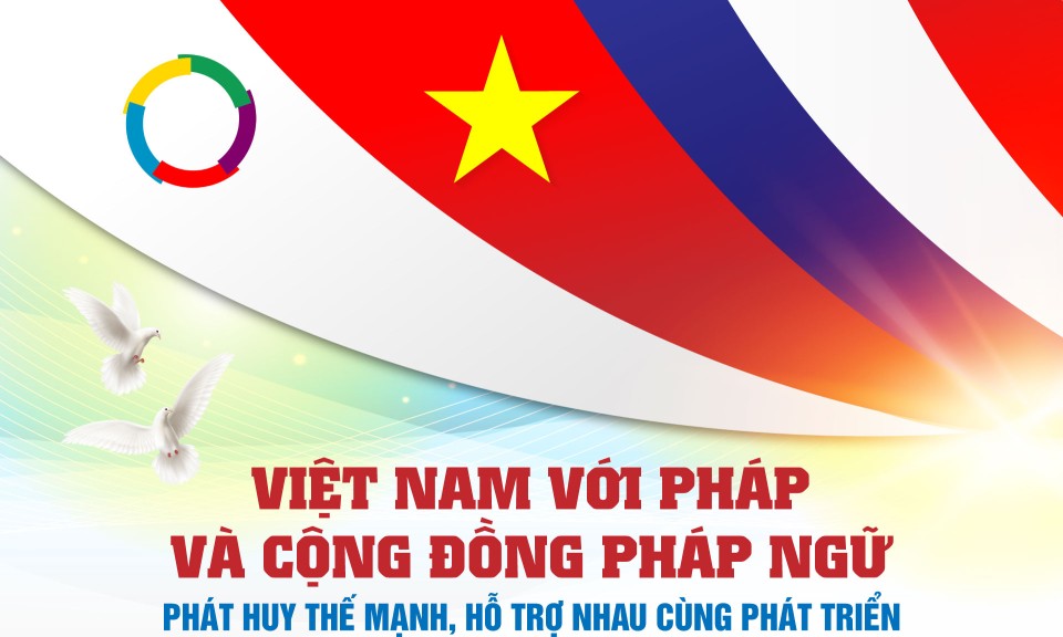 Việt Nam với Pháp và Cộng đồng Pháp ngữ: Phát huy thế mạnh, hỗ trợ nhau cùng phát triển