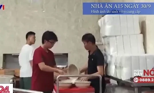 Đại học Bách khoa Hà Nội dừng hợp đồng với đơn vị cung cấp suất ăn không đảm bảo