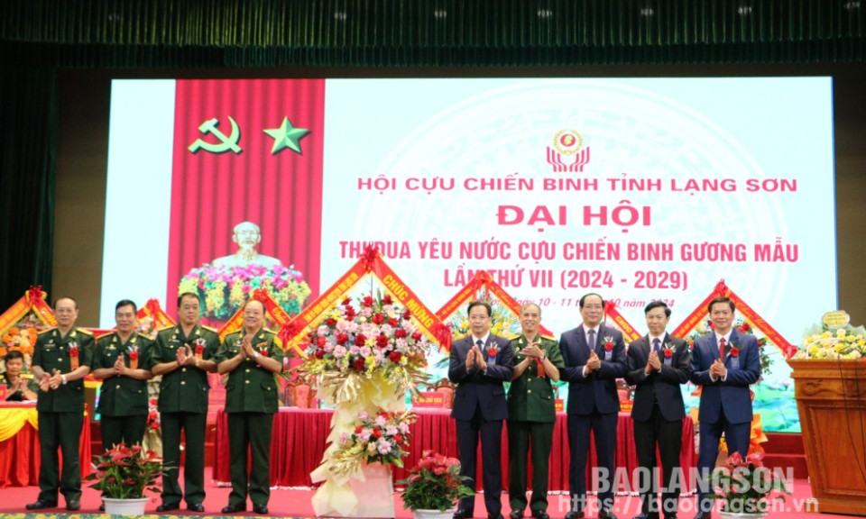 Đại hội thi đua yêu nước “Cựu chiến binh gương mẫu” tỉnh Lạng Sơn lần thứ VII