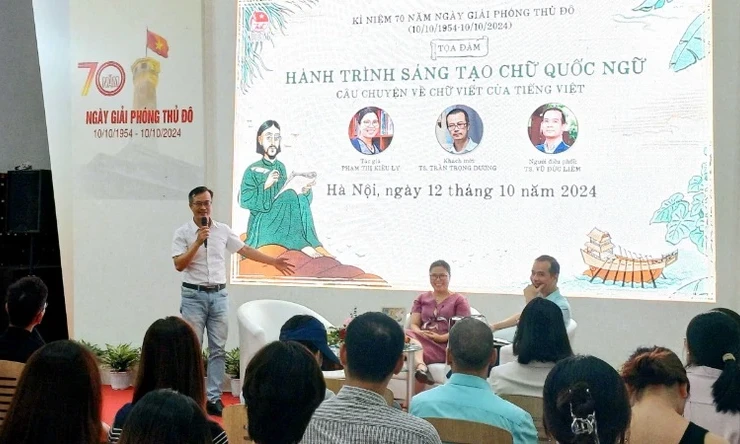 Tọa đàm về Hành trình sáng tạo chữ Quốc ngữ