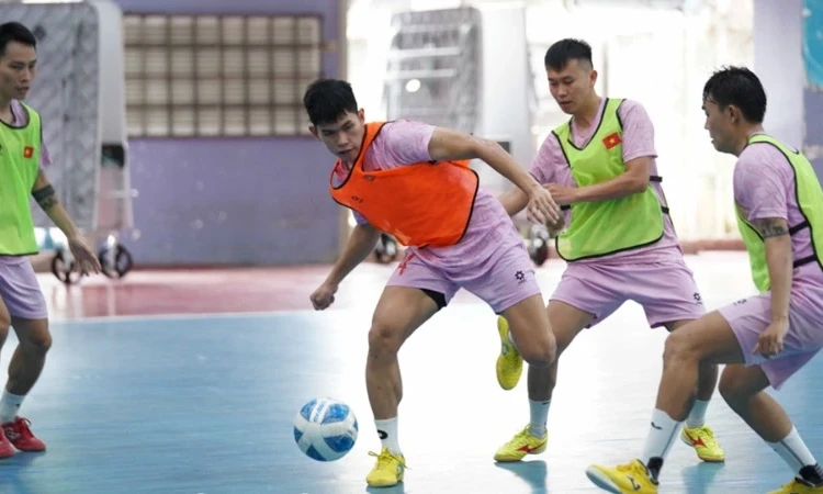 Đội tuyển futsal Việt Nam ưu tiên cải thiện khả năng dứt điểm