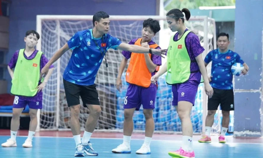 Giải futsal nữ Đông Nam Á 2024: Việt Nam gặp Myanmar trận ra quân