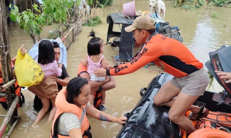 Bão Trà Mi gây nhiều thiệt hại về người tại Philippines