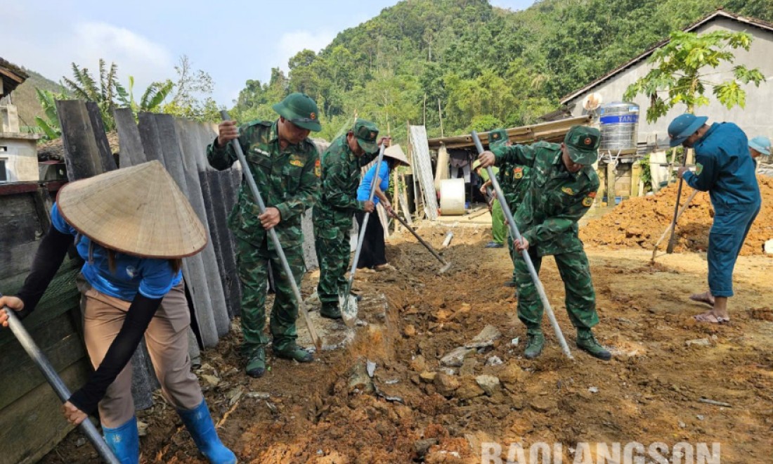 Bộ đội Biên phòng tỉnh chung tay xóa nhà tạm, nhà dột nát