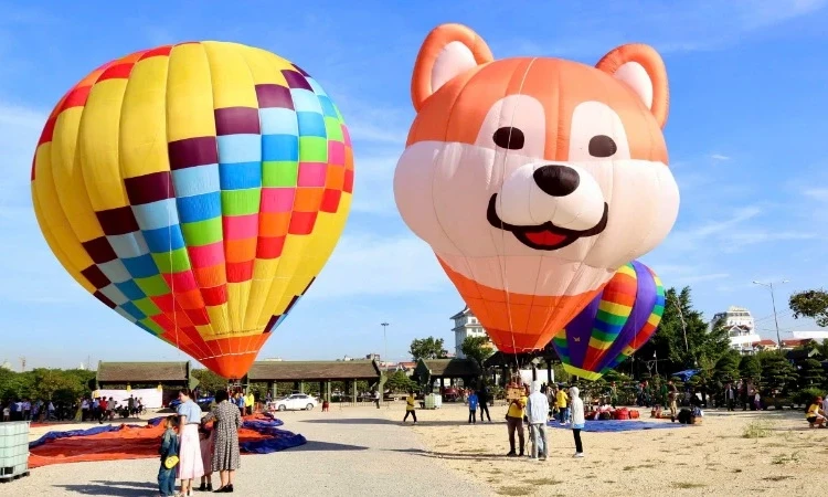 Ninh Bình: Lễ hội khinh khí cầu Tràng An - Cúc Phương năm 2024