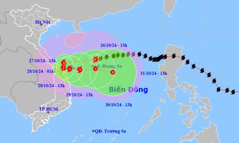 Không còn tàu thuyền nằm trong vùng nguy hiểm