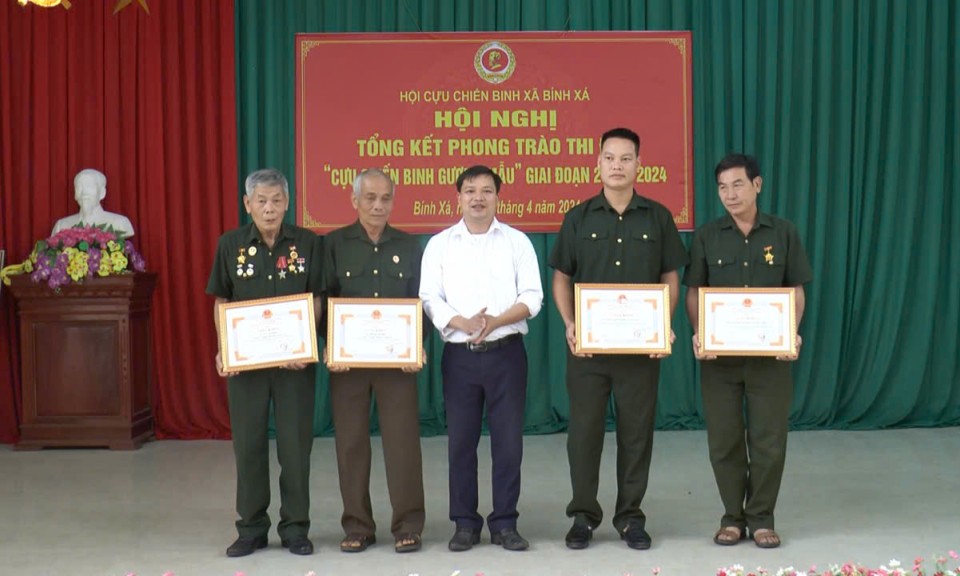  Đình Lập: Sôi nổi phong trào thi đua "Cựu chiến binh gương mẫu" 