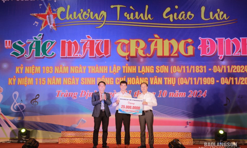 Tràng Định: Đặc sắc chương trình giao lưu “Sắc màu Tràng Định”