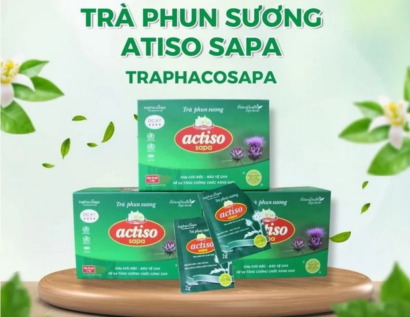 Trà Phun Sương Atiso Sapa. (Nguồn: traphacosapa)