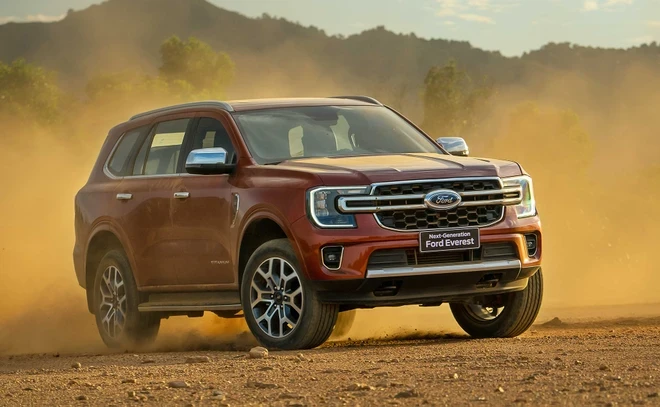 Ford Everest có doanh số tăng trưởng ấn tượng. (Ảnh nguồn: Ford Việt Nam)