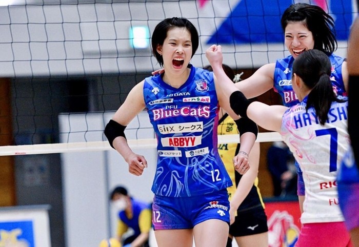 Trần Thị Thanh Thuý gây ấn tượng ở PFU Blue Cats.