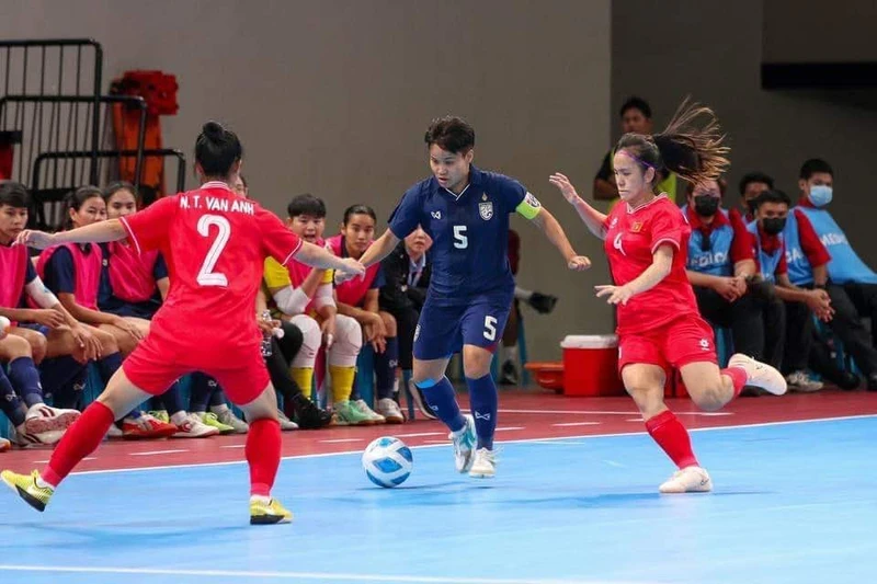 Đội tuyển futsal Việt Nam và Thái Lan sẽ gặp lại nhau trong trận chung kết. (Ảnh: Futsal Thailand)