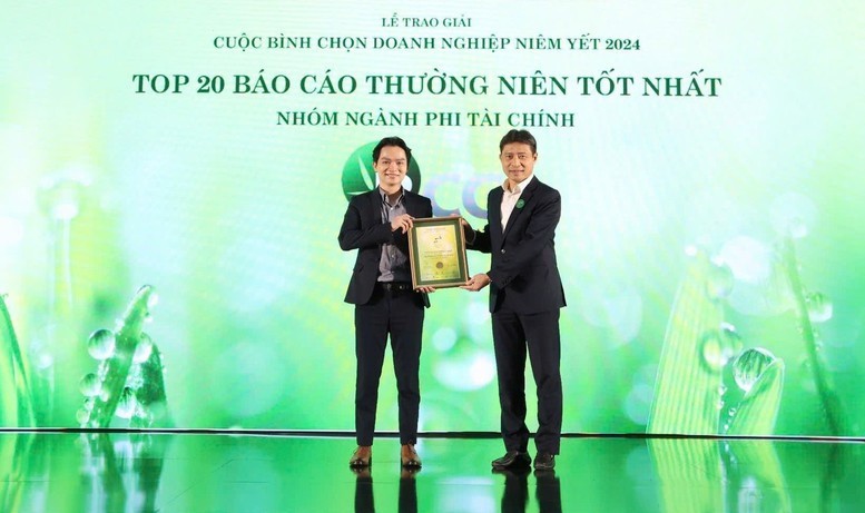 Tập đoàn Bamboo Capital nằm trong Top 20 doanh nghiệp phi tài chính có báo cáo thường niên tốt nhất.