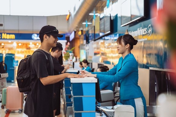 Vietnam Airlines đặc biệt chú trọng xây dựng và nâng tầm dịch vụ chuẩn 5 sao từ những trải nghiệm mặt đất.