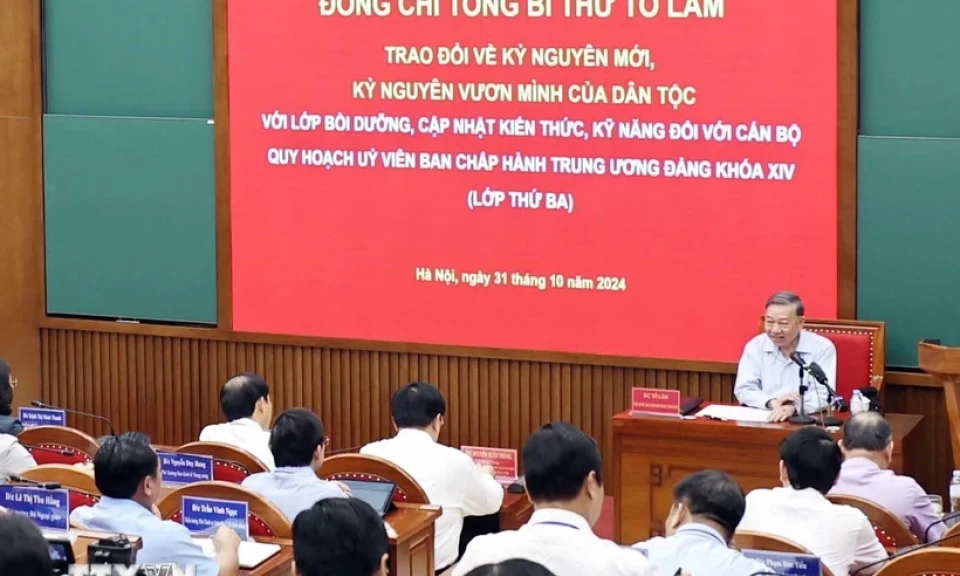 Nội dung chuyên đề của Tổng Bí thư Tô Lâm về Kỷ nguyên mới, kỷ nguyên vươn mình